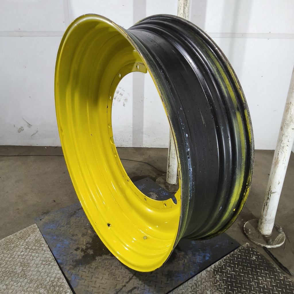 15"W x 50"D, John Deere Yellow 12-Hole Stub Disc , -3.25" Offset