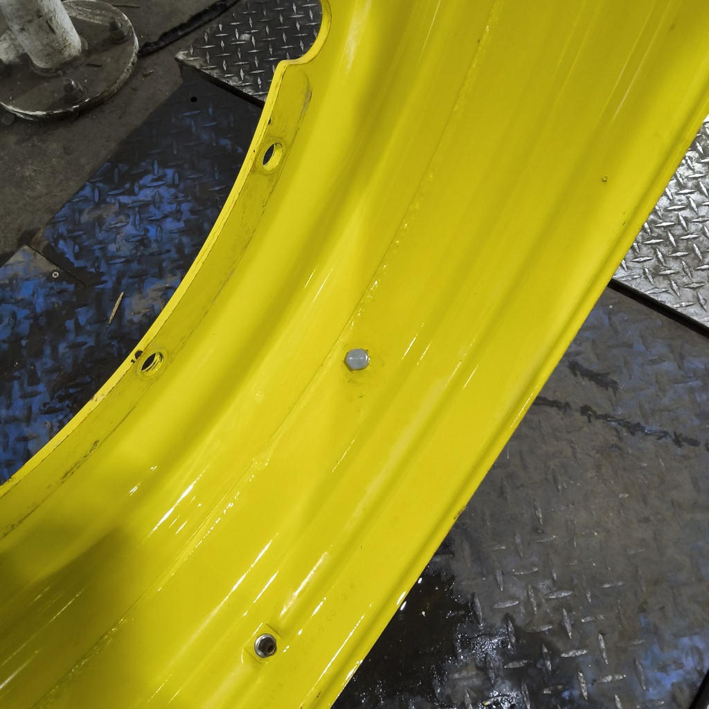 15"W x 50"D, John Deere Yellow 12-Hole Stub Disc , -3.25" Offset