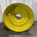 15"W x 50"D, John Deere Yellow 10-Hole Formed Plate , -6.88" Offset