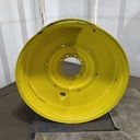 16"W x 46"D, John Deere Yellow 10-Hole Formed Plate , -6.88" Offset