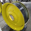 16"W x 46"D, John Deere Yellow 10-Hole Formed Plate , -6.88" Offset