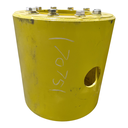 12 to 10-Hole 20"L Hub Extension, John Deere Yellow