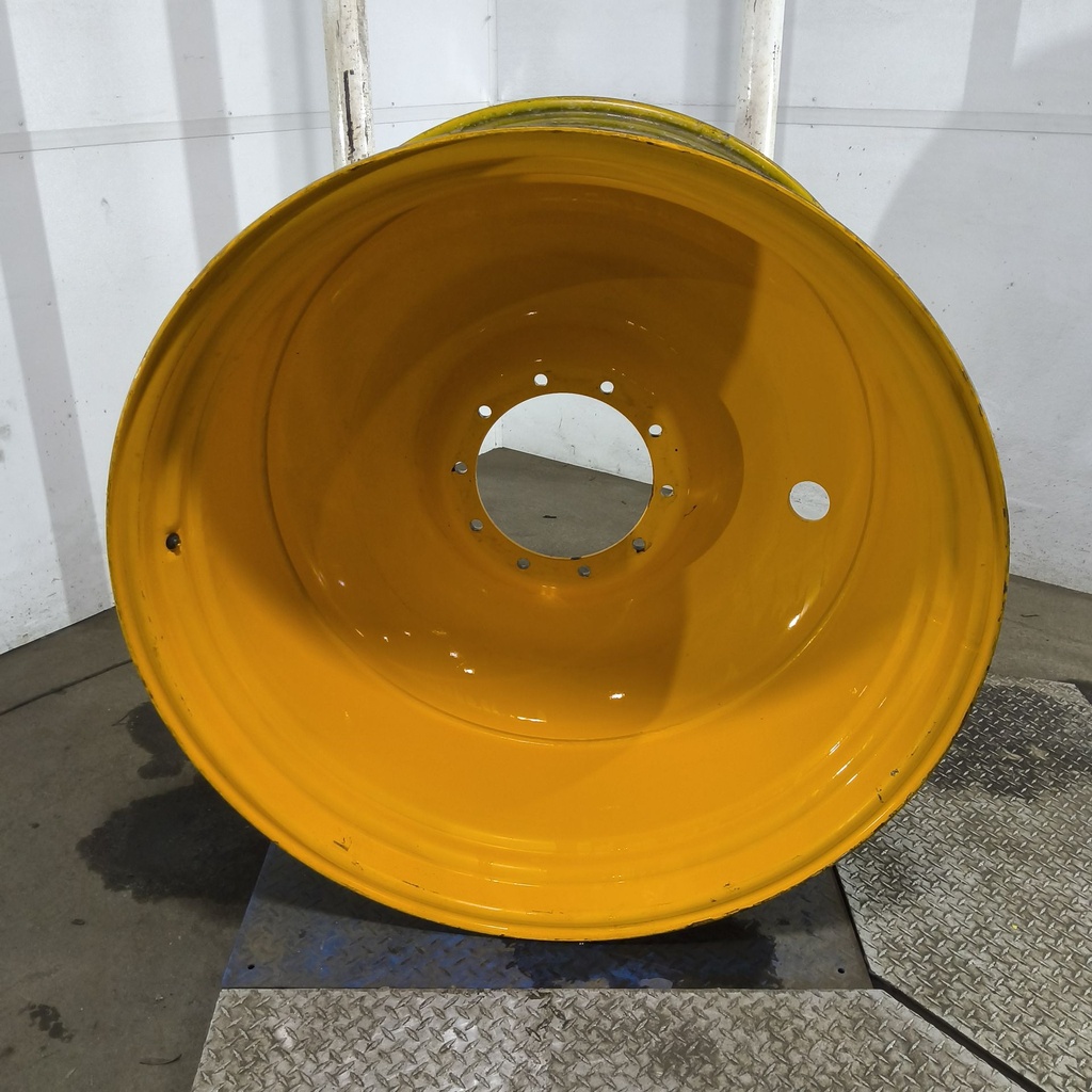 25"W x 46"D, Hagie Orange 10-Hole Formed Plate , -5.94" Offset
