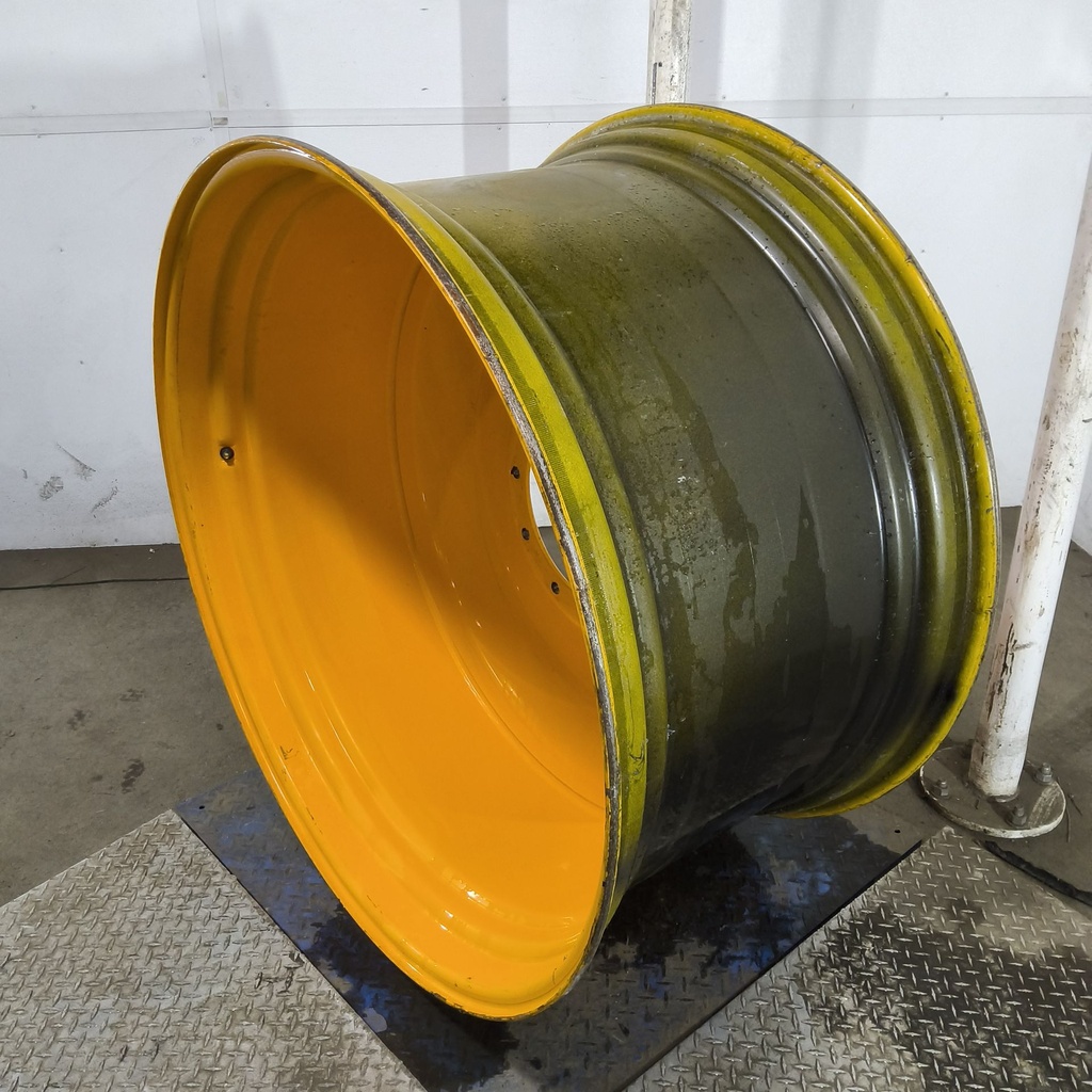 25"W x 46"D, Hagie Orange 10-Hole Formed Plate , -5.94" Offset