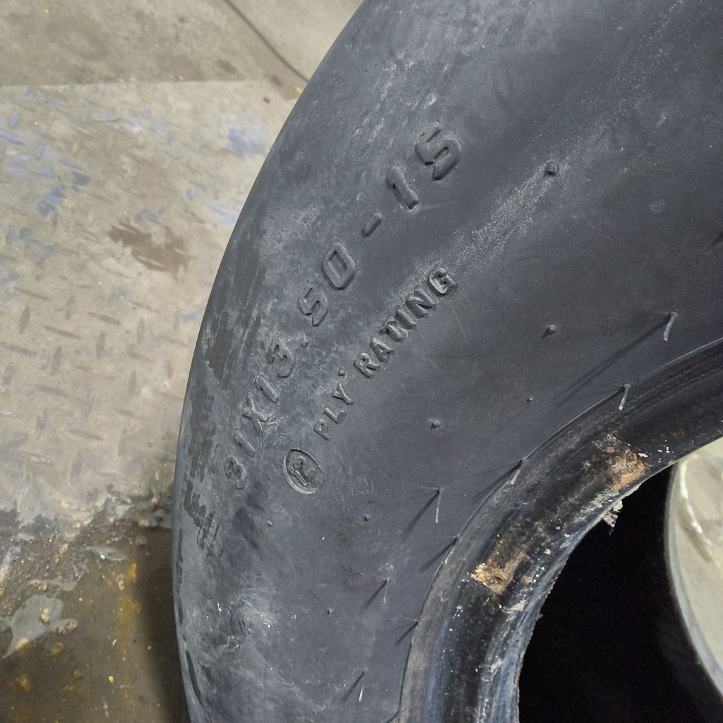 31x13.50-15 Firestone Rib Implement I-1 F (12 Ply), 75%