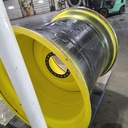 44"W x 46"D, John Deere Yellow 20-Hole Formed Plate , 1.12" Offset