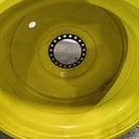 44"W x 46"D, John Deere Yellow 20-Hole Formed Plate , 1.12" Offset