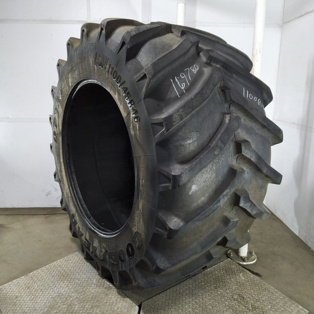 LSW1100/45R46 Goodyear Farm DT930 R-1W 181D 90%