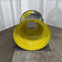 36"W x 32"D, John Deere Yellow 12-Hole Formed Plate , -9.88" Offset