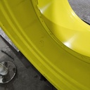38"W x 46"D, John Deere Yellow 12-Hole Stub Disc , -6.25" Offset