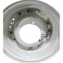6-Hole Waffle Disc (Groups of 2 Bolts) Center for 24" Rim, Ford / New Holland White