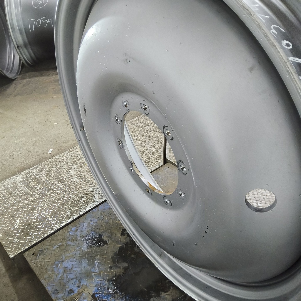 10"W x 46"D, Case IH Silver Mist 10-Hole Bubble Disc , 4.5" Offset