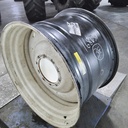 25"W x 38"D, Ford / New Holland White 10-Hole Formed Plate , -6.12" Offset