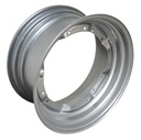 15"W x 30"D, Case IH Silver Mist 8-Hole Waffle Wheel (Groups of 2 Bolts)