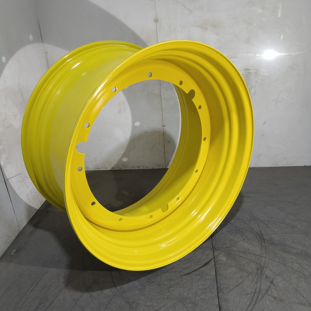 23"W x 42"D, John Deere Yellow 12-Hole Stub Disc , -3.5" Offset