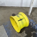 10.5"W x 17.5"D, John Deere Yellow 6-Hole Skid Steer , -3.38" Offset