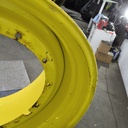 25"W x 46"D, John Deere Yellow 12-Hole Stub Disc Sprayer , -5.38" Offset