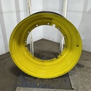 16"W x 46"D, John Deere Yellow 12-Hole Stub Disc , -3.25" Offset