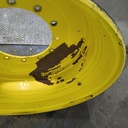 18"W x 34"D, John Deere Yellow 12-Hole Formed Plate , -2.88" Offset