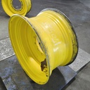 18"W x 34"D, John Deere Yellow 12-Hole Formed Plate , -2.88" Offset