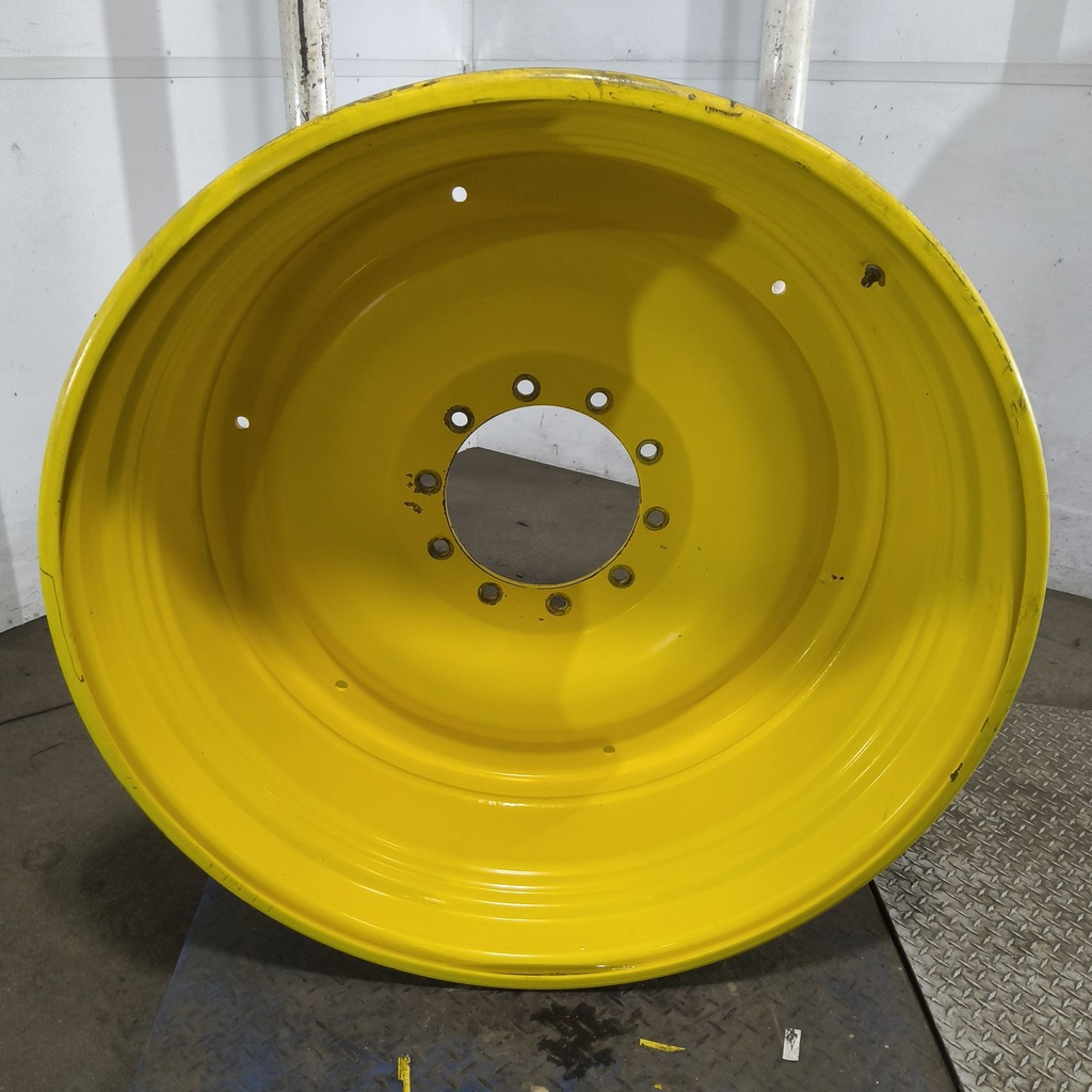 23"W x 42"D, John Deere Yellow 10-Hole Bubble Disc , -2.75" Offset