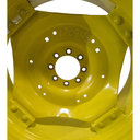 8-Hole Clamp/U-Clamp Style (groups of 2 bolts) Center for 34" Rim, John Deere Yellow