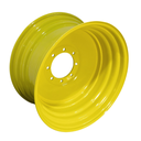 15"W x 30"D, John Deere Yellow 8-Hole Formed Plate , 4.62" Offset