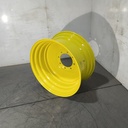15"W x 30"D, John Deere Yellow 8-Hole Formed Plate , 4.62" Offset