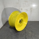 15"W x 30"D, John Deere Yellow 8-Hole Formed Plate , 4.62" Offset