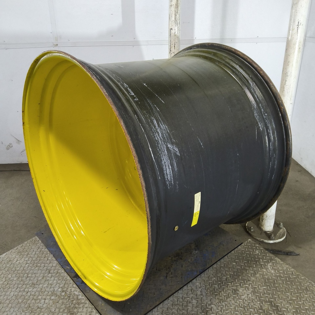 38"W x 46"D, John Deere Yellow 12-Hole Stub Disc , -6.25" Offset