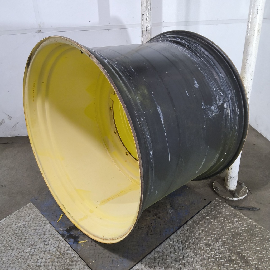 38"W x 46"D, John Deere Yellow 12-Hole Stub Disc , -6.25" Offset