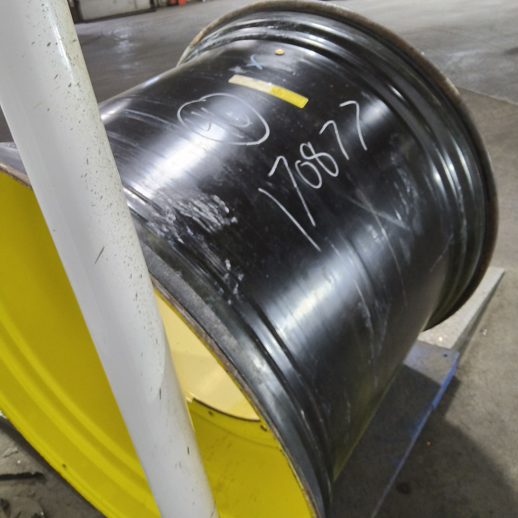 38"W x 46"D, John Deere Yellow 12-Hole Stub Disc , -6.25" Offset