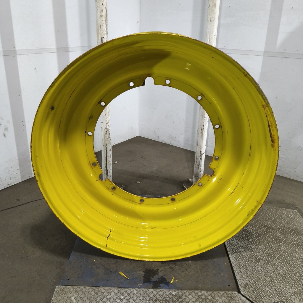 15"W x 50"D, John Deere Yellow 12-Hole Stub Disc , -3.12" Offset