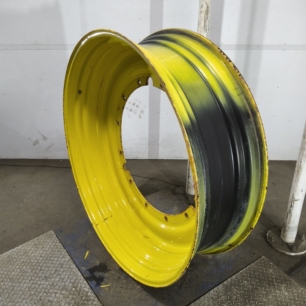 15"W x 50"D, John Deere Yellow 12-Hole Stub Disc , -3.12" Offset