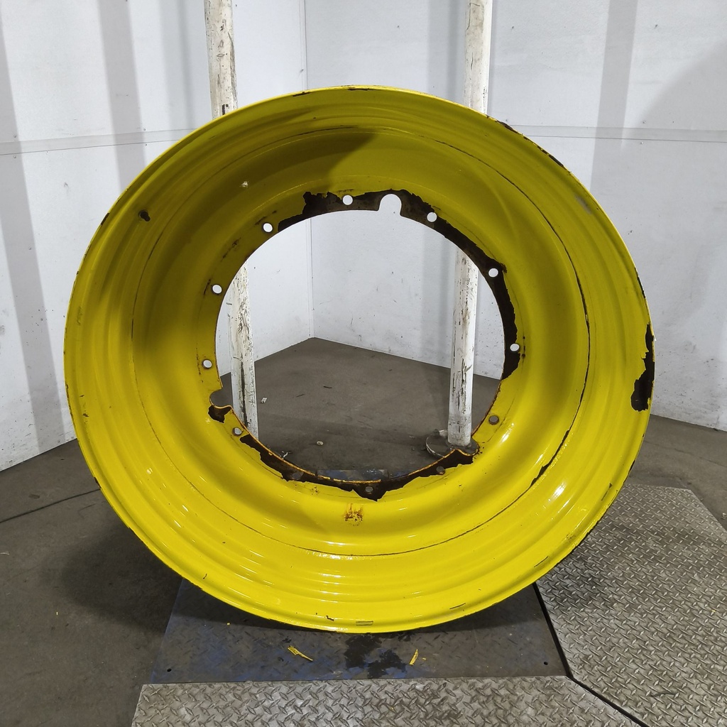 15"W x 50"D, John Deere Yellow 12-Hole Stub Disc , -3.12" Offset