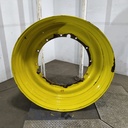 15"W x 50"D, John Deere Yellow 12-Hole Stub Disc , -3.12" Offset