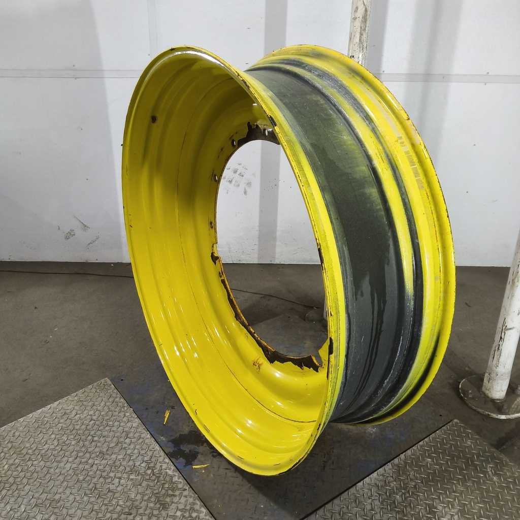 15"W x 50"D, John Deere Yellow 12-Hole Stub Disc , -3.12" Offset