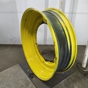 15"W x 50"D, John Deere Yellow 12-Hole Stub Disc , -3.12" Offset