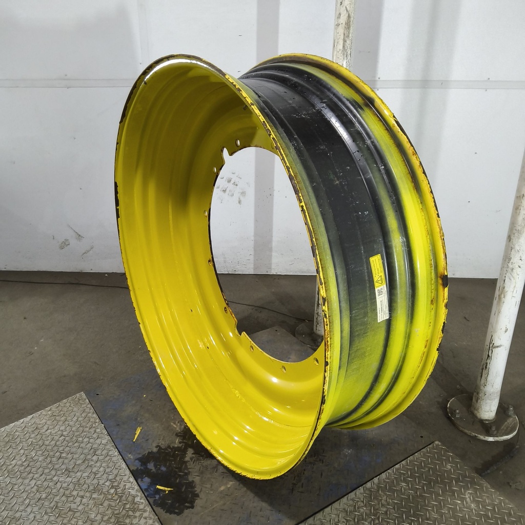 15"W x 50"D, John Deere Yellow 12-Hole Stub Disc , -3.12" Offset