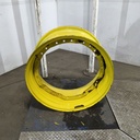 15"W x 34"D, John Deere Yellow 12-Hole Waffle Wheel (Groups of 3 bolts)