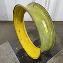 10"W x 38"D, John Deere Yellow 12-Hole Stub Disc , 1.88" Offset