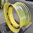 18"W x 42"D, John Deere Yellow 12-Hole Stub Disc , -3.12" Offset