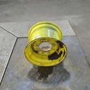 11"W x 16.1"D, John Deere Yellow 8-Hole Implement , -1.12" Offset