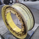 16"W x 46"D, John Deere Yellow 12-Hole Stub Disc , -6.25" Offset