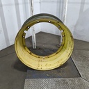 16"W x 38"D, John Deere Yellow 12-Hole Stub Disc , -3.38" Offset