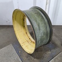 16"W x 38"D, John Deere Yellow 12-Hole Stub Disc , -3.38" Offset
