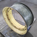 16"W x 38"D, John Deere Yellow 12-Hole Stub Disc , -3.38" Offset