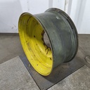 18"W x 38"D, John Deere Yellow 10-Hole Formed Plate , -3.25" Offset