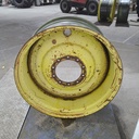 18"W x 38"D, John Deere Yellow 10-Hole Formed Plate , -3.25" Offset