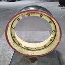 16"W x 38"D, John Deere Yellow 12-Hole Stub Disc , -3.38" Offset